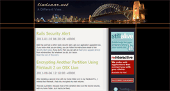 Desktop Screenshot of lindsaar.net